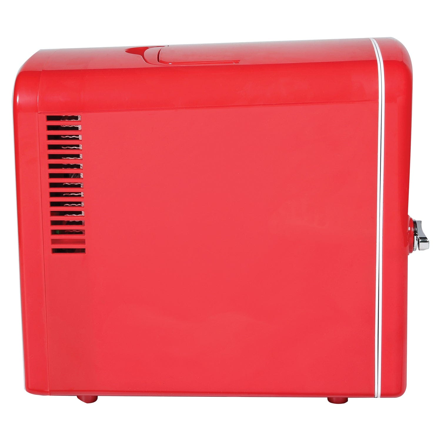 Frigidaire 9-Can 48-Watt Portable Retro Mini Refrigerator, Red