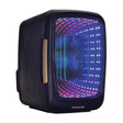 Frigidaire 6-Can Retro Gaming Light-up Portable Beverage Mini Fridge, EFMIS179, Stealth
