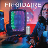 Frigidaire 6-Can Retro Gaming Light-up Portable Beverage Mini Fridge, EFMIS179, Purplehaze