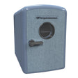 Frigidaire 9-Can Mini Fridge Cooler, Denim Door, Blue