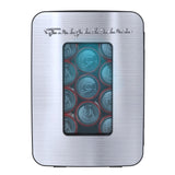 Frigidaire 15-Can Retro Mini Beverage Fridge, Stainless Steel Door with Window