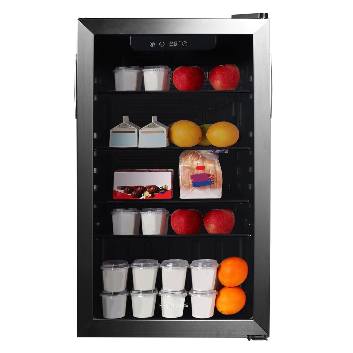 Frigidaire 112-Can Refrigerator with Glass Door