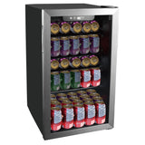 Frigidaire 112-Can Refrigerator with Glass Door