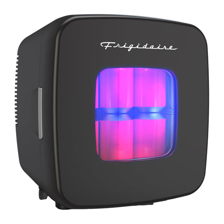 Frigidaire 12-Can Retro Personal Mini Fridge, Black