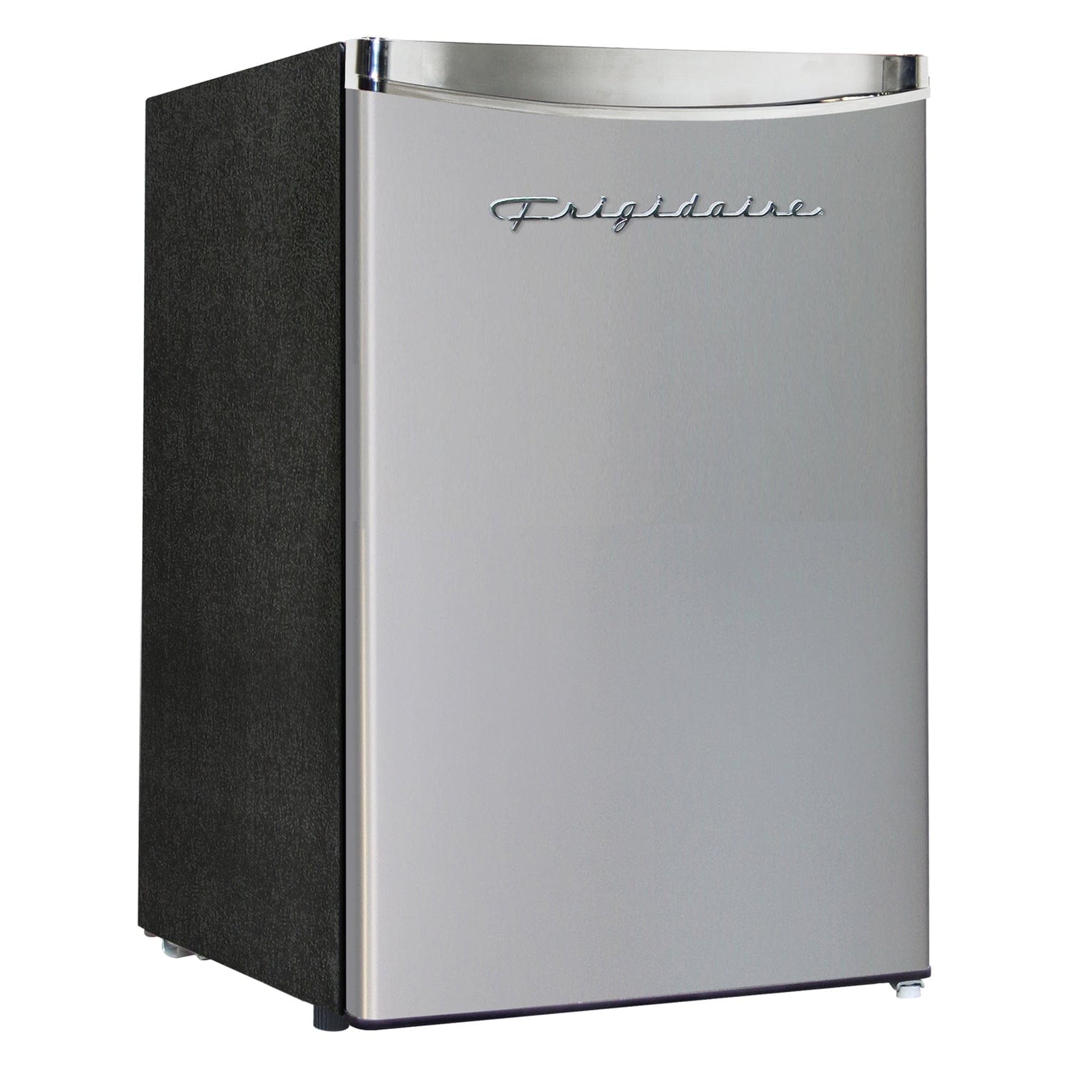 Frigidaire 2.5-Cu.-Ft. 65-Watt Compact Retro Platinum Stainless Steel Refrigerator