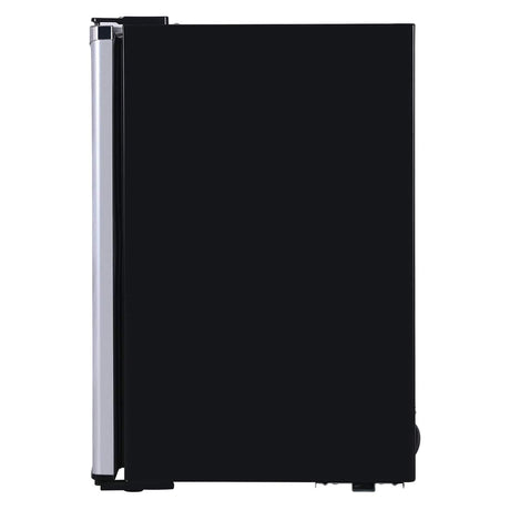 Frigidaire 2.5-Cu.-Ft. 65-Watt Compact Retro Platinum Stainless Steel Refrigerator