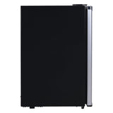 Frigidaire 2.5-Cu.-Ft. 65-Watt Compact Retro Platinum Stainless Steel Refrigerator