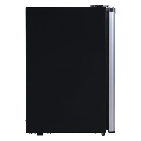 Frigidaire 2.5-Cu.-Ft. 65-Watt Compact Retro Platinum Stainless Steel Refrigerator