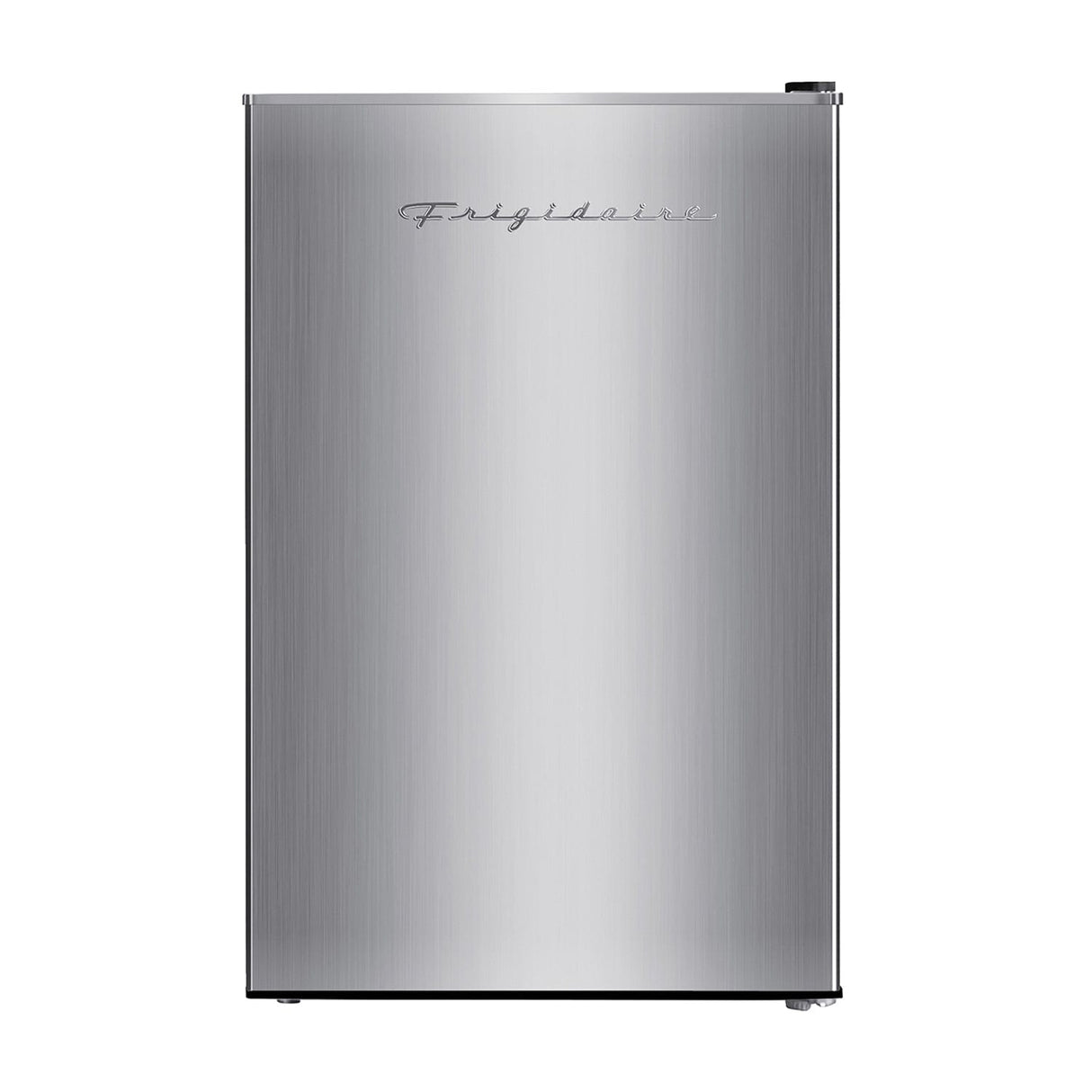 Frigidaire 3.2-Cu Ft. Retro Compact Refrigerator with Freezer, EFR323, Platinum Design with Chrome Trim