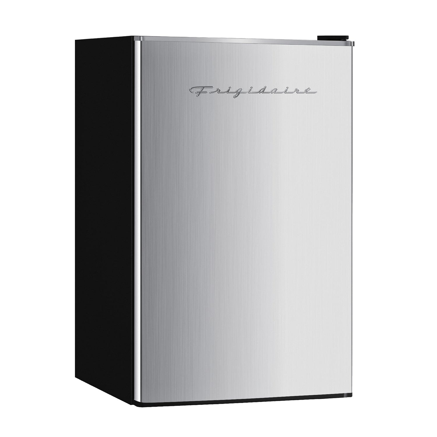 Frigidaire 3.2-Cu Ft. Retro Compact Refrigerator with Freezer, EFR323, Platinum Design with Chrome Trim