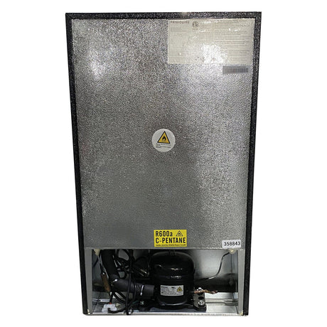 Frigidaire 3.2-Cu.-Ft. 65-Watt Eraser-Board Door Retro Compact Fridge, Black