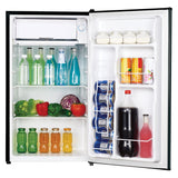 Frigidaire 3.2-Cu.-Ft. 65-Watt Eraser-Board Door Retro Compact Fridge, Black