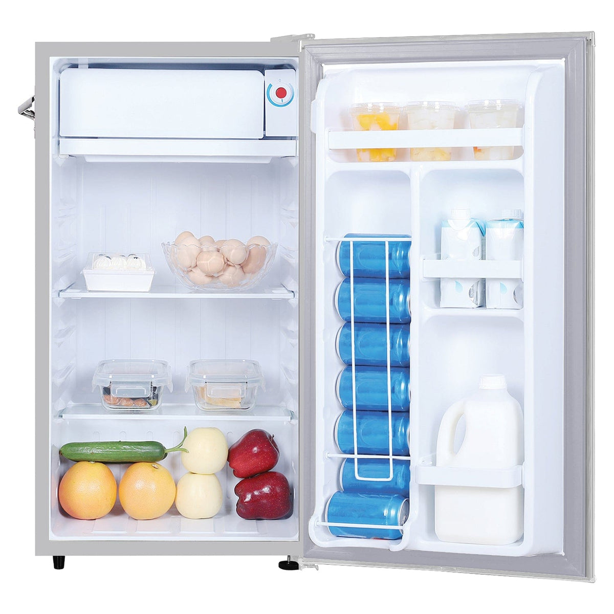 Frigidaire 3.2-Cu.-Ft. 65-Watt Retro Bar Fridge with Side Bottle Opener, Moonbeam