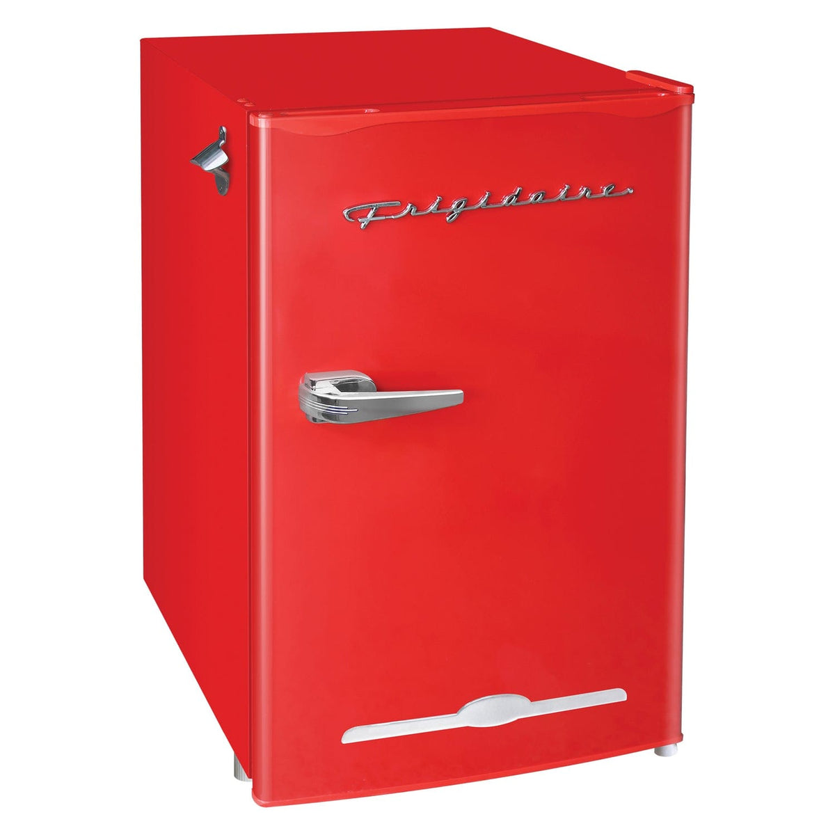 Frigidaire 3.2-Cu.-Ft. 65-Watt Retro Bar Fridge with Side Bottle Opener, Red