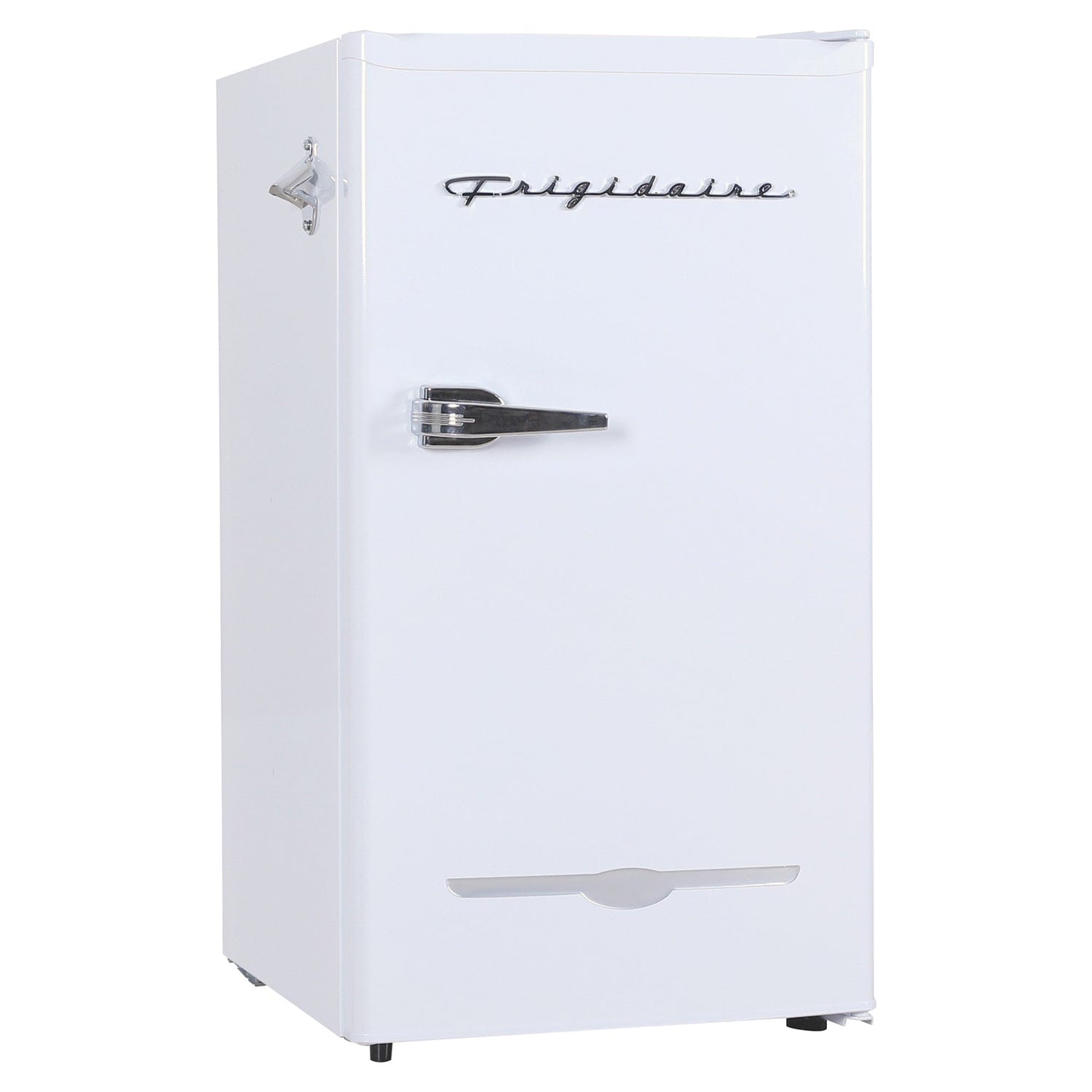 Frigidaire 3.2-Cu.-Ft. 65-Watt Retro Bar Fridge with Side Bottle Opener, White