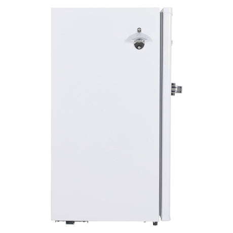 Frigidaire 3.2-Cu.-Ft. 65-Watt Retro Bar Fridge with Side Bottle Opener, White