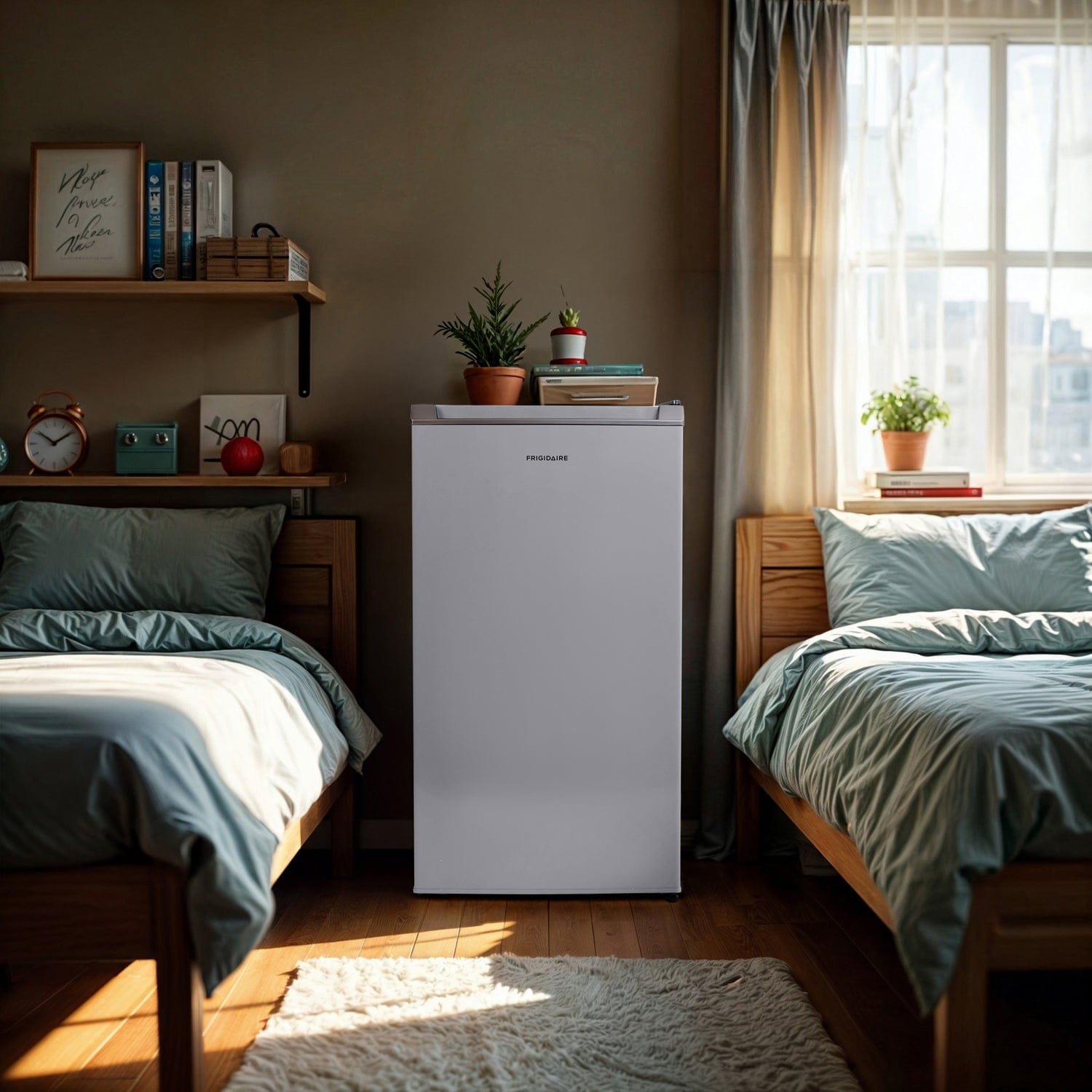 Frigidaire 3.2-Cu. Ft. Refrigerator, Pewter