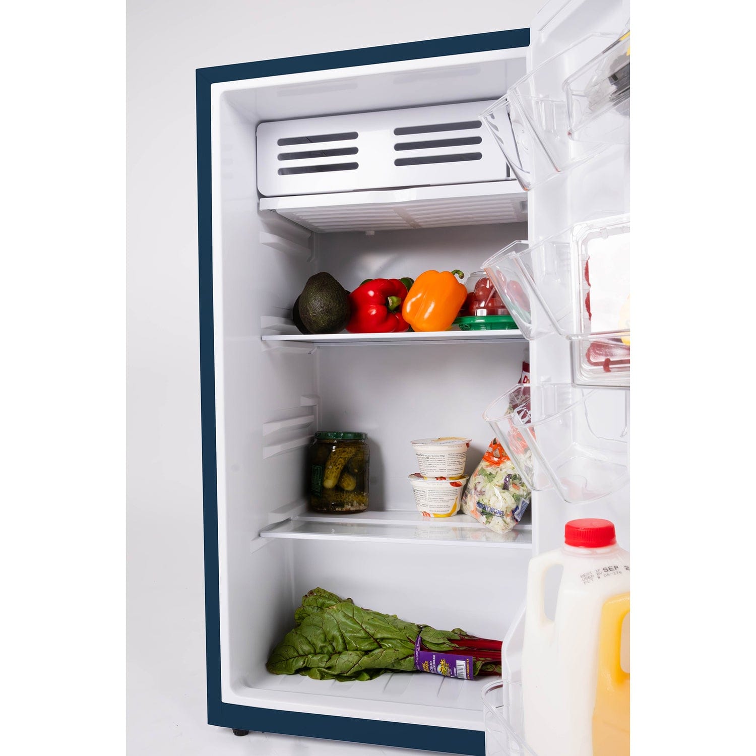 Frigidaire 3.2-Cu. Ft. Retro Bar Refrigerator, Side Bottle Opener, Azure