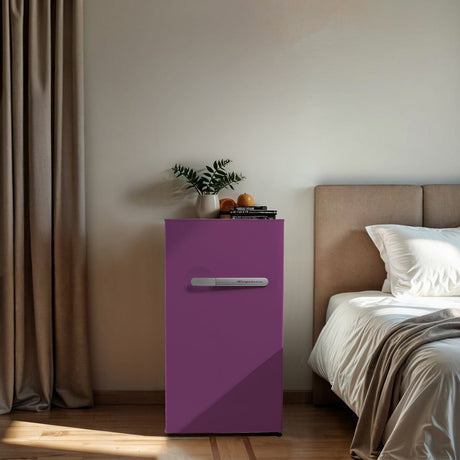 Frigidaire 3.2-Cu. Ft. Retro Bar Refrigerator, Side Bottle Opener, Plum