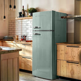 Frigidaire 7.5-Cu. Ft. 2-Door Retro Mini Fridge with Top Freezer
