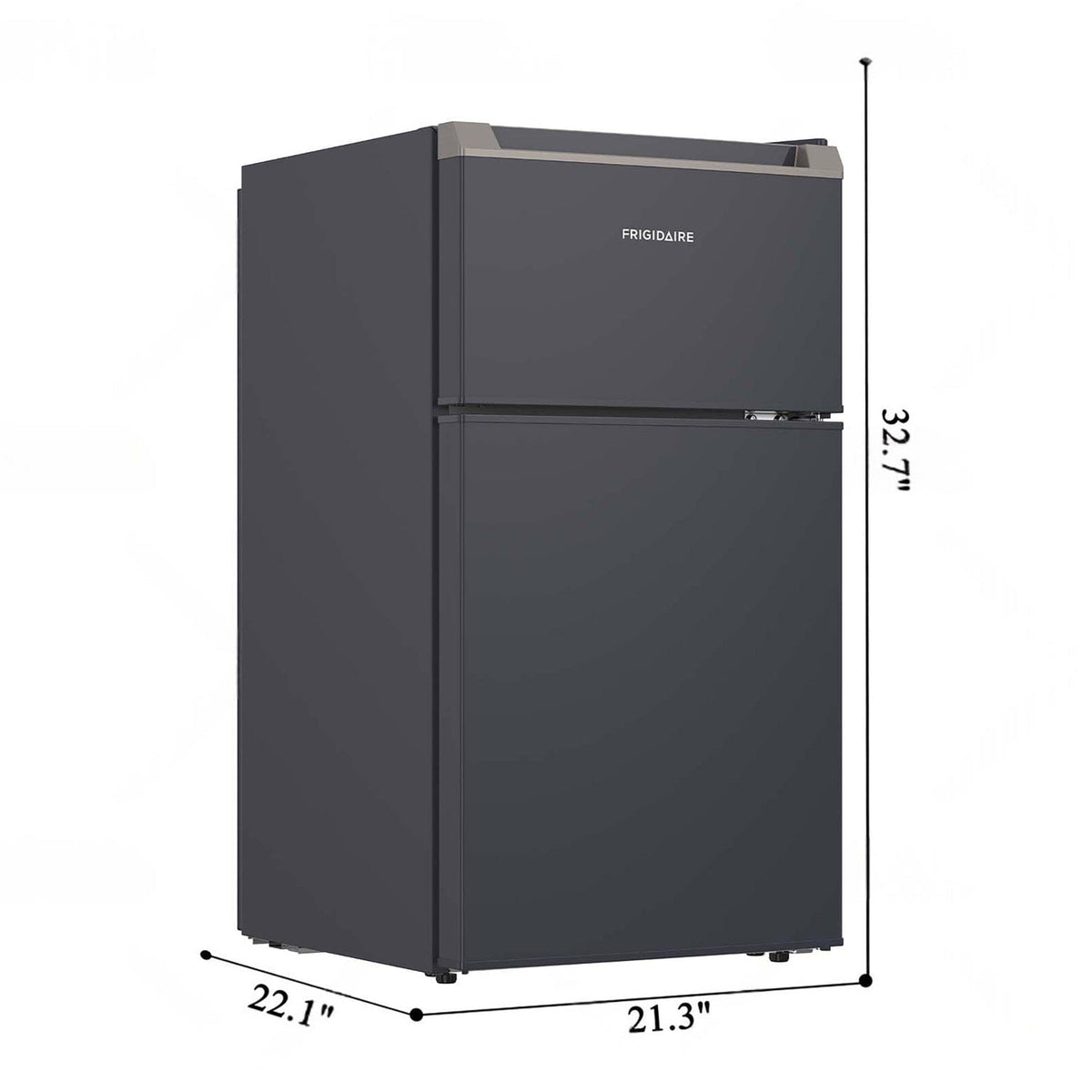 Frigidaire 3.2-Cu. Ft. 2-Door Refrigerator, Slate
