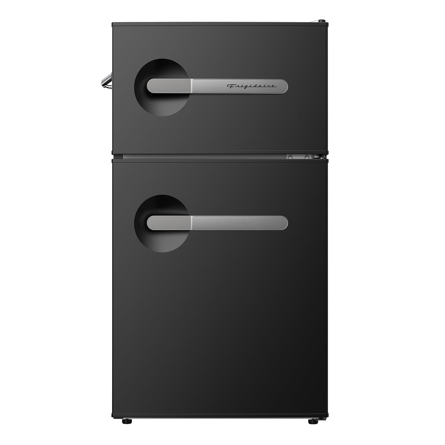 Frigidaire 3.1-Cu. Ft 2-Door Retro Bar Refrigerator, Side Bottle Opener, Black