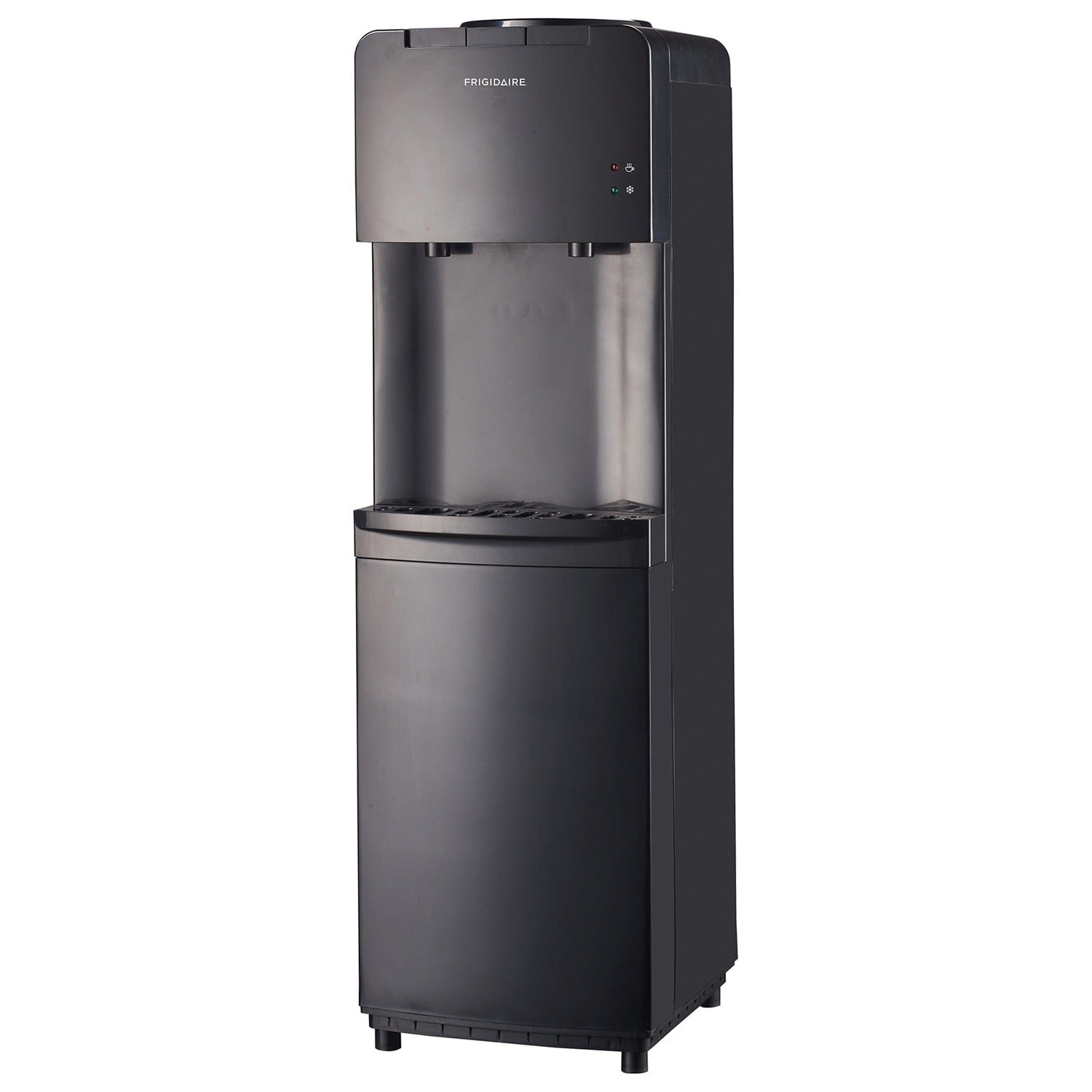 Frigidaire Enclosed Hot and Cold Water Cooler/Dispenser, Black