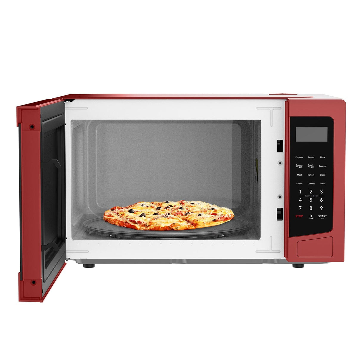 Frigidaire 1.1-Cu. Ft. 1100-Watt Microwave Oven, Red