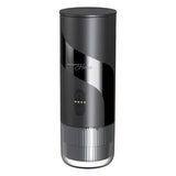 Magnavox Home 2-in-1 Portable Espresso and Ground Coffee Maker, USB Rechargeable, Black