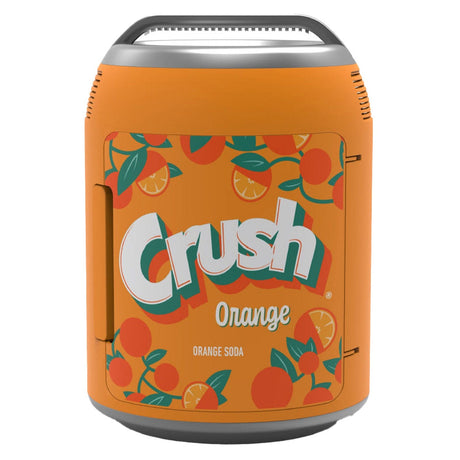 Orange Crush 6-Can Portable Mini Fridge, Orange