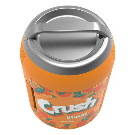 Orange Crush 6-Can Portable Mini Fridge, Orange