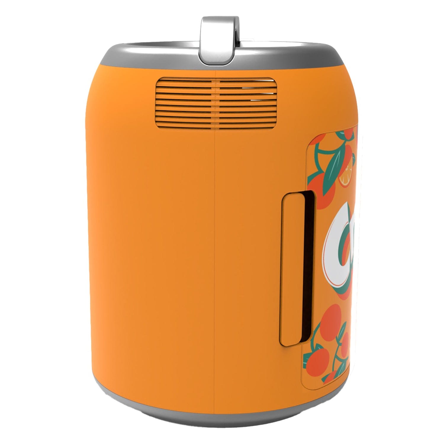 Orange Crush 6-Can Portable Mini Fridge, Orange