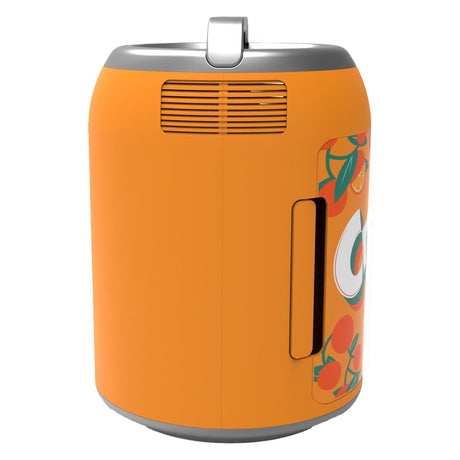 Orange Crush 6-Can Portable Mini Fridge, Orange