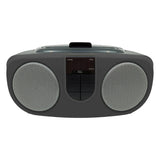 Proscan Portable CD/AM/FM Radio Boom Box, PRCD243M, Black