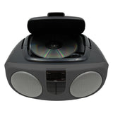 Proscan Portable CD/AM/FM Radio Boom Box, PRCD243M, Black