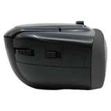 Proscan Portable CD/AM/FM Radio Boom Box, PRCD243M, Black