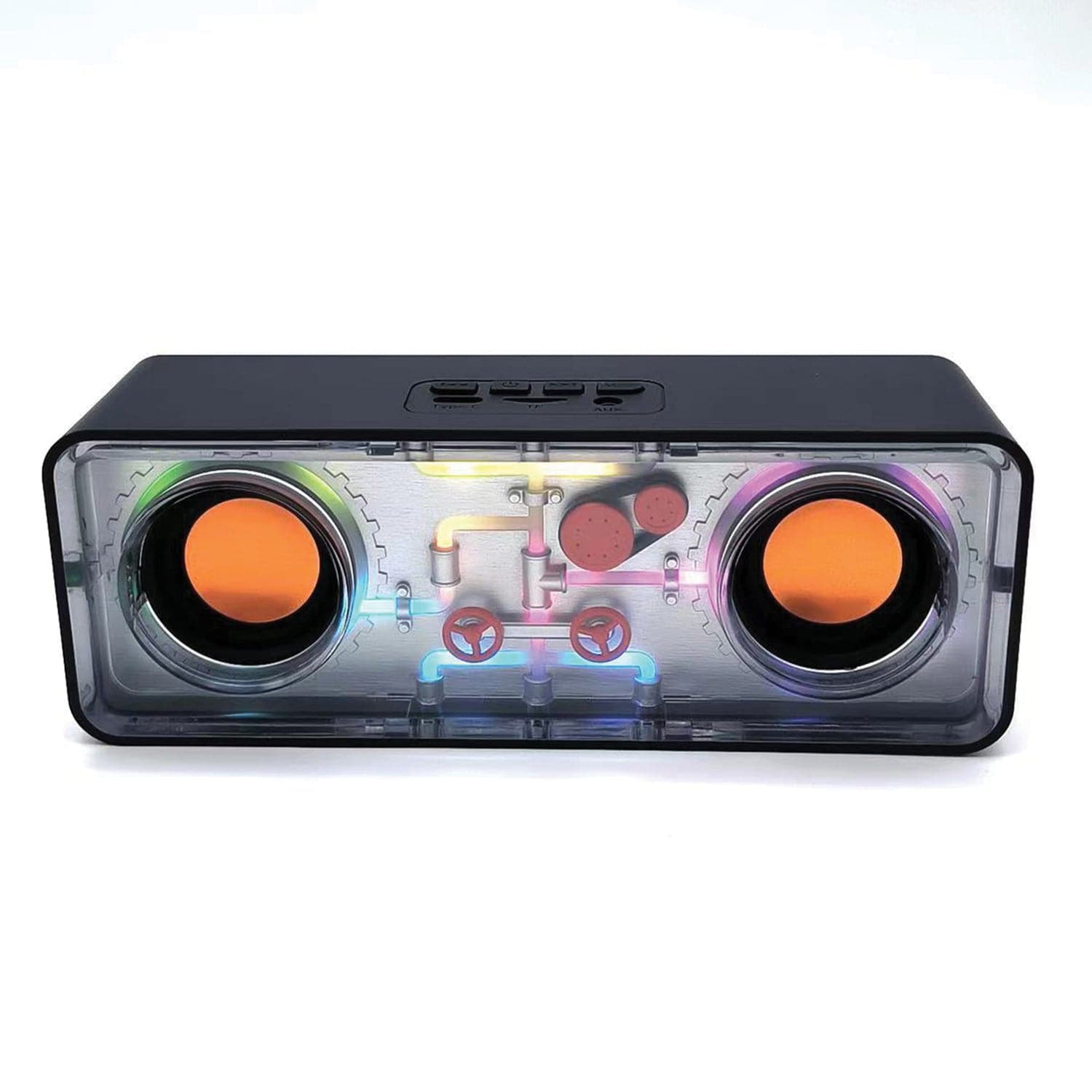Proscan Transparent Light-up Portable Bluetooth Speaker, PSP1067