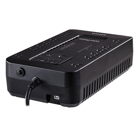 CyberPower 12-AC Outlet and USB Charging 950-VA/510-Watt PC/Network/Entertainment UPS Battery Backup with 890-Joules Surge Protection, 5-Ft. Cord
