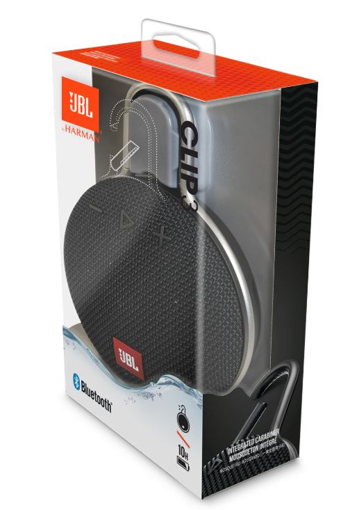 JBL Clip 3 Portable Bluetooth Speaker Color Options - Certified Refurbished