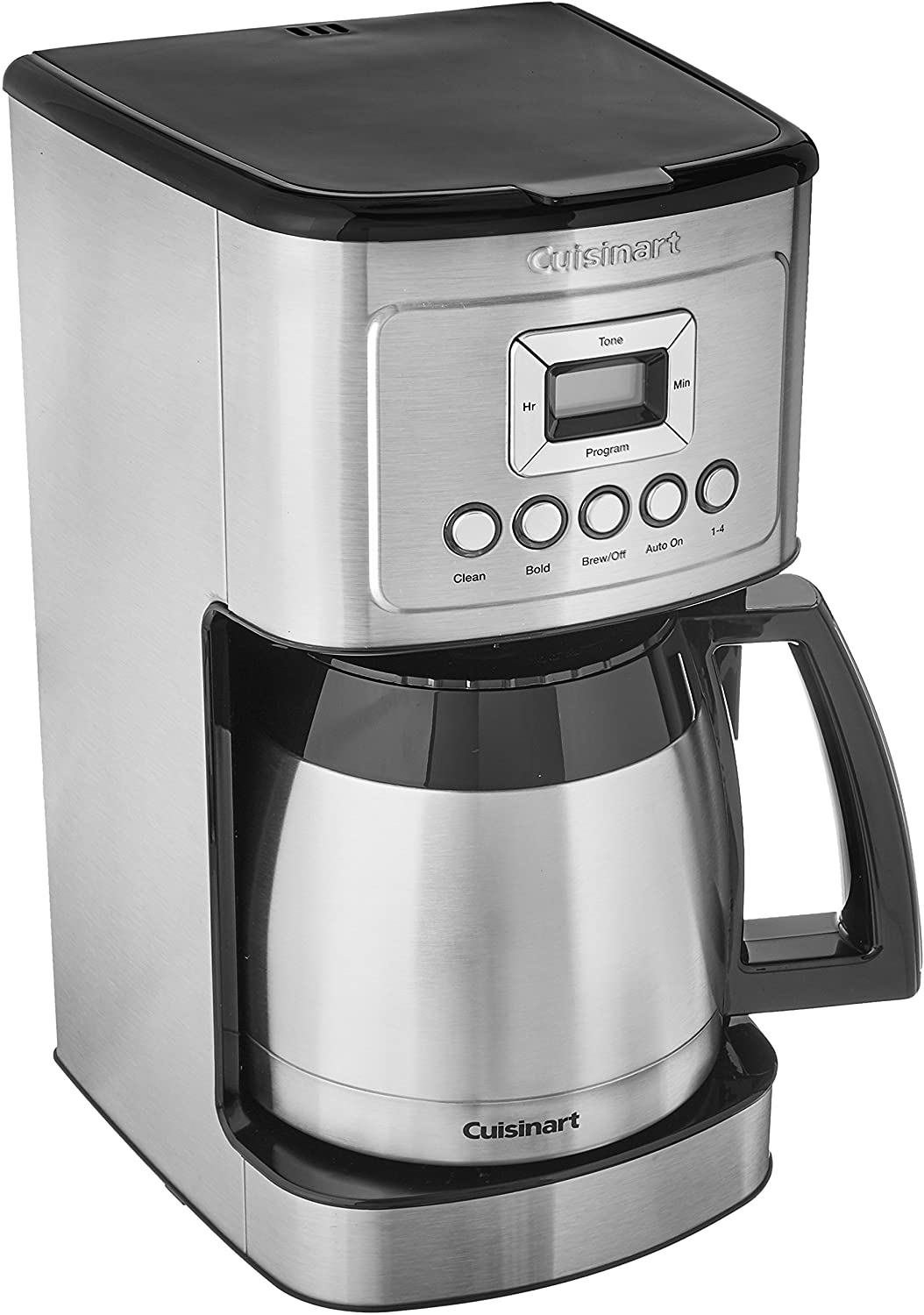 Cuisinart 12-Cup Programmable Thermal Perfect Temp Coffeemaker, Brew Pause, Silver - Certified Refurbished