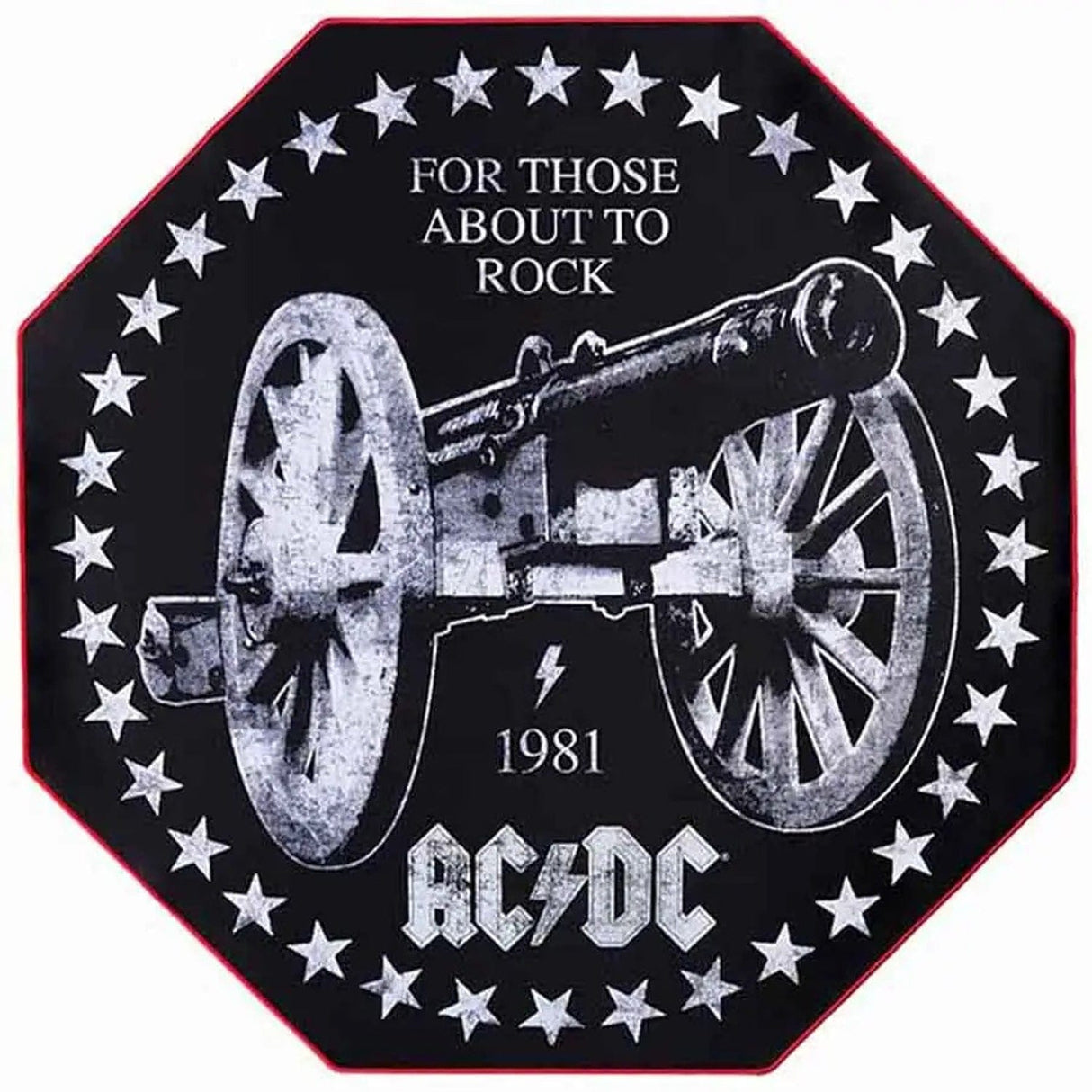 Subsonic Gamer Floor Mat, AC/DC