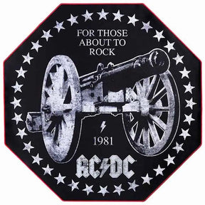 Subsonic Gamer Floor Mat, AC/DC