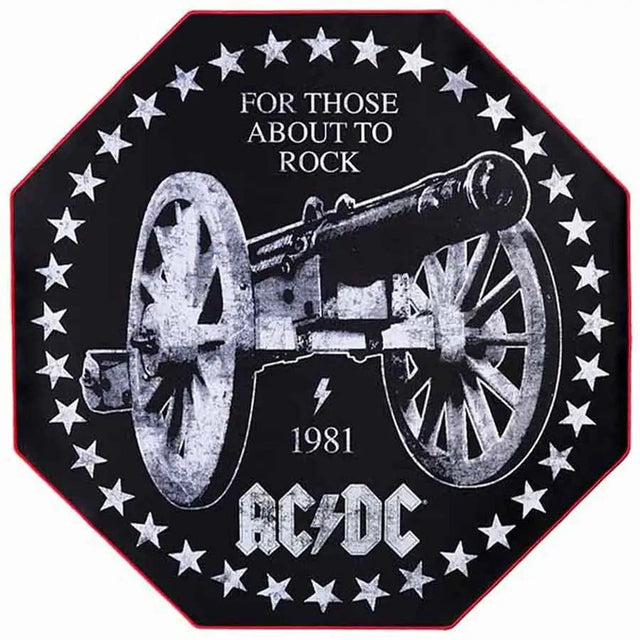Subsonic Gamer Floor Mat, AC/DC