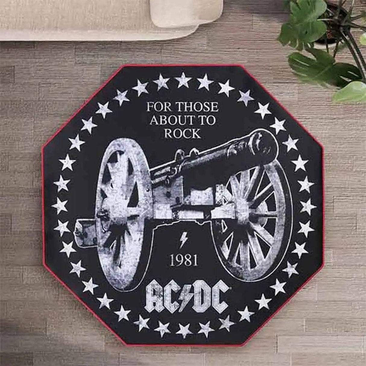 Subsonic Gamer Floor Mat, AC/DC