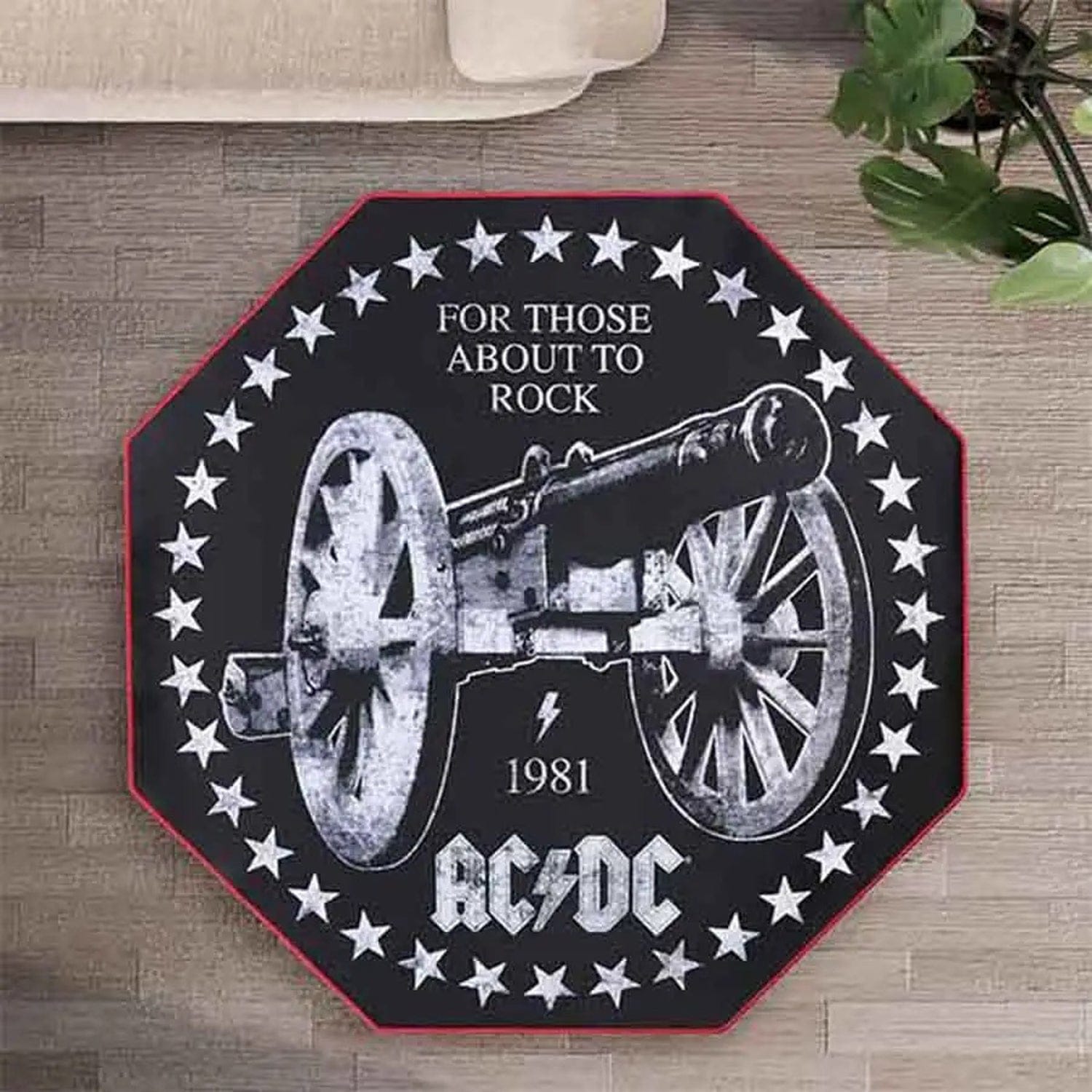 Subsonic Gamer Floor Mat, AC/DC