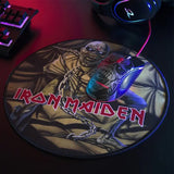 Subsonic Wired Ergonomic Optical Gaming Mouse with Scroll Wheel, 7 Programmable Buttons, 7200 DPI, for PC, IRON MAIDEN