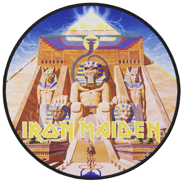Subsonic 11.8-In. Round Gaming Mouse Pad, IRON MAIDEN - Powerslave