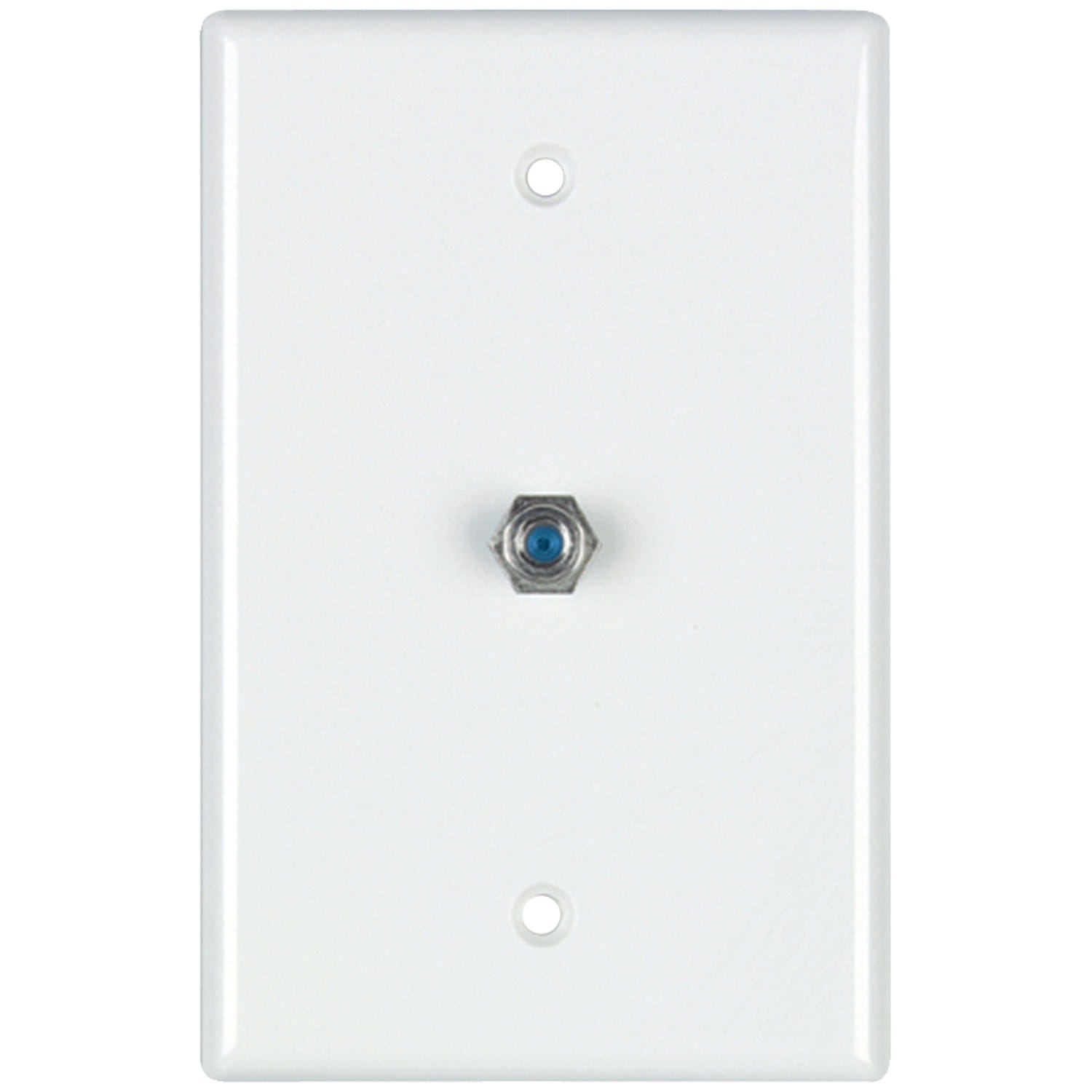 DataComm Electronics 2.4 GHz Coaxial Wall Plate, White