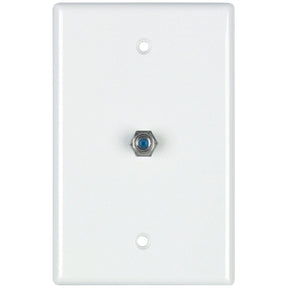 DataComm Electronics 2.4 GHz Coaxial Wall Plate, White