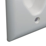 DataComm Electronics 1-Gang Recessed Low-Voltage Cable Plate, Ultra White